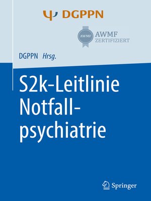 cover image of S2k-Leitlinie Notfallpsychiatrie